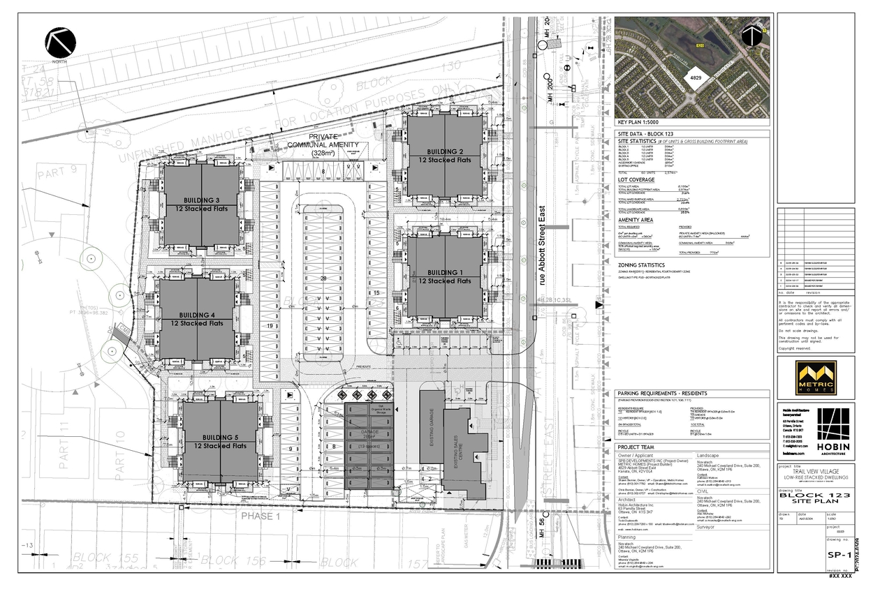 Construction site plan for project from page 18 of the file '2025-06-17 - Urban Design Brief - D07-12-25-0084'