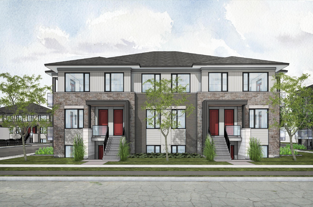 Rendering of building from page 42 of the file '2025-06-17 - Urban Design Brief - D07-12-25-0084'