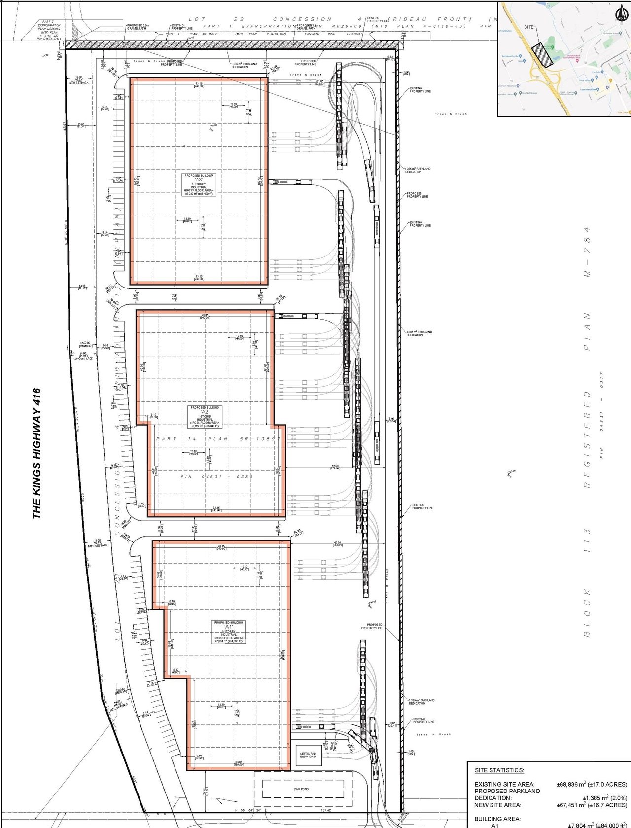 Construction site plan for project from page 18 of the file '2025-06-19 - Urban Design Brief - D07-12-25-0085'
