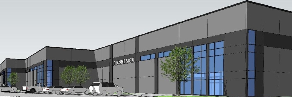 Rendering of building from page 21 of the file '2025-06-19 - Urban Design Brief - D07-12-25-0085'