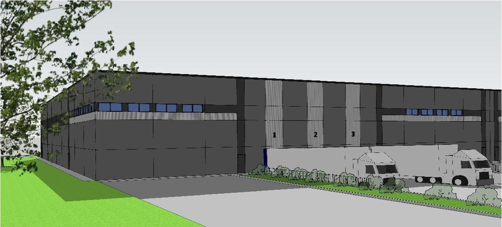 Rendering of building from page 21 of the file '2025-06-19 - Urban Design Brief - D07-12-25-0085'