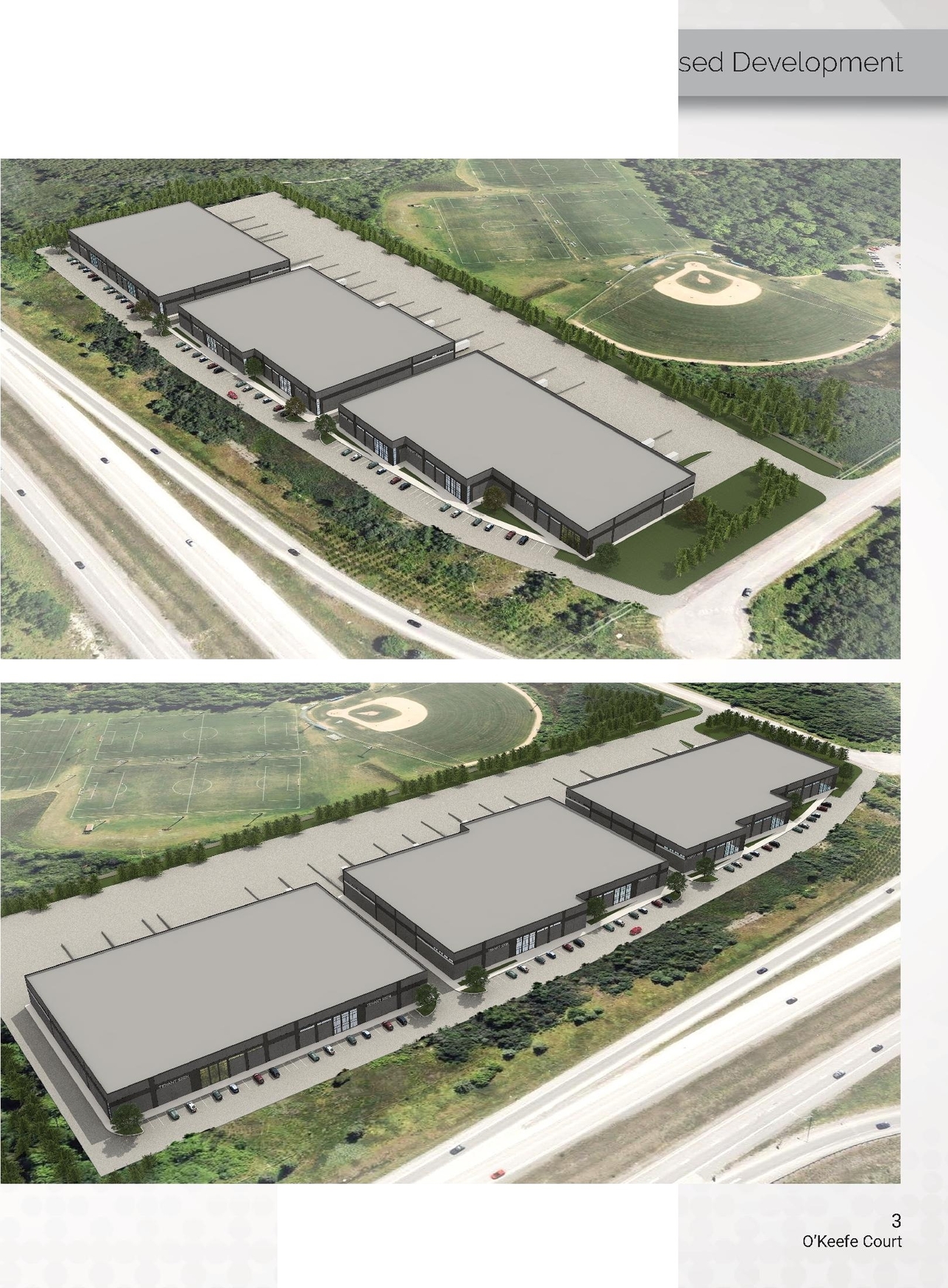 Rendering of building from page 3 of the file '2025-06-19 - Urban Design Brief - D07-12-25-0085'