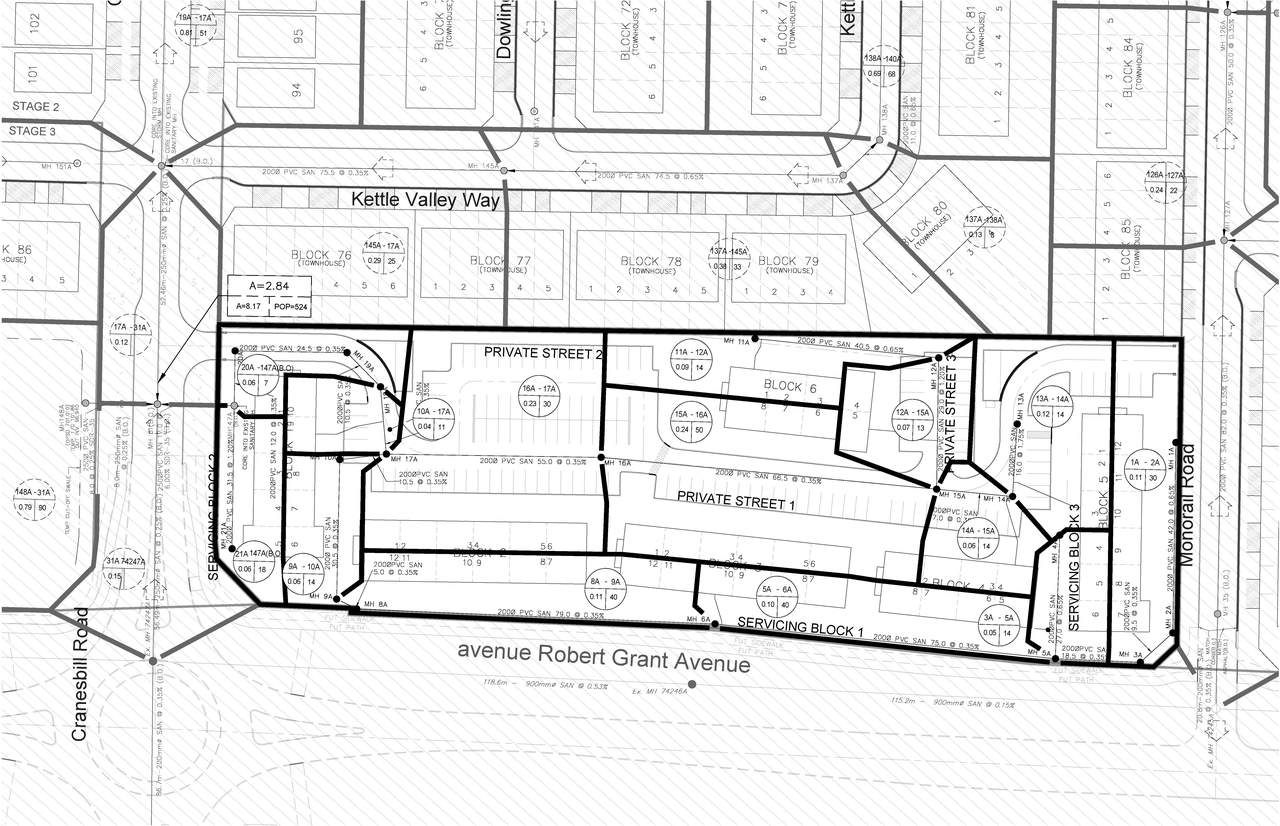 Construction site plan for project from page 81 of the file '2025-10-29 - Block 13 - Design Brief - D07-12-25-0089'