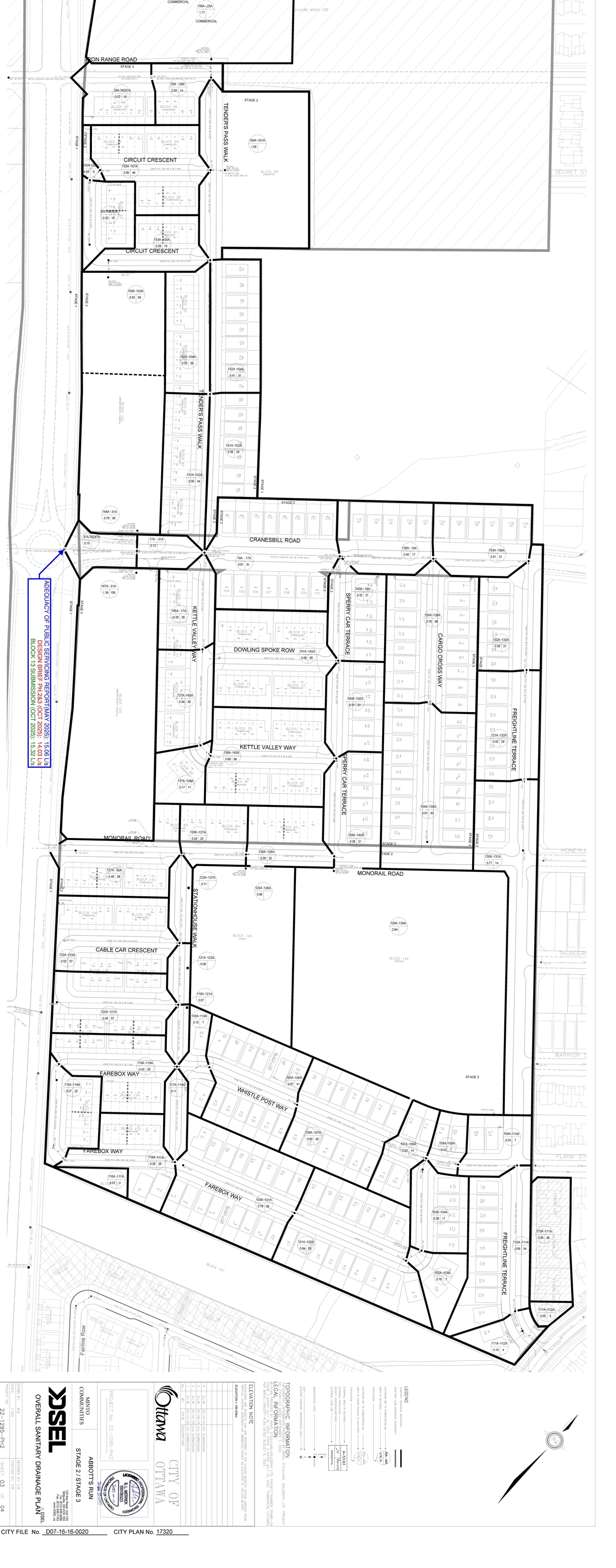 Construction site plan for project from page 83 of the file '2025-10-29 - Block 13 - Design Brief - D07-12-25-0089'