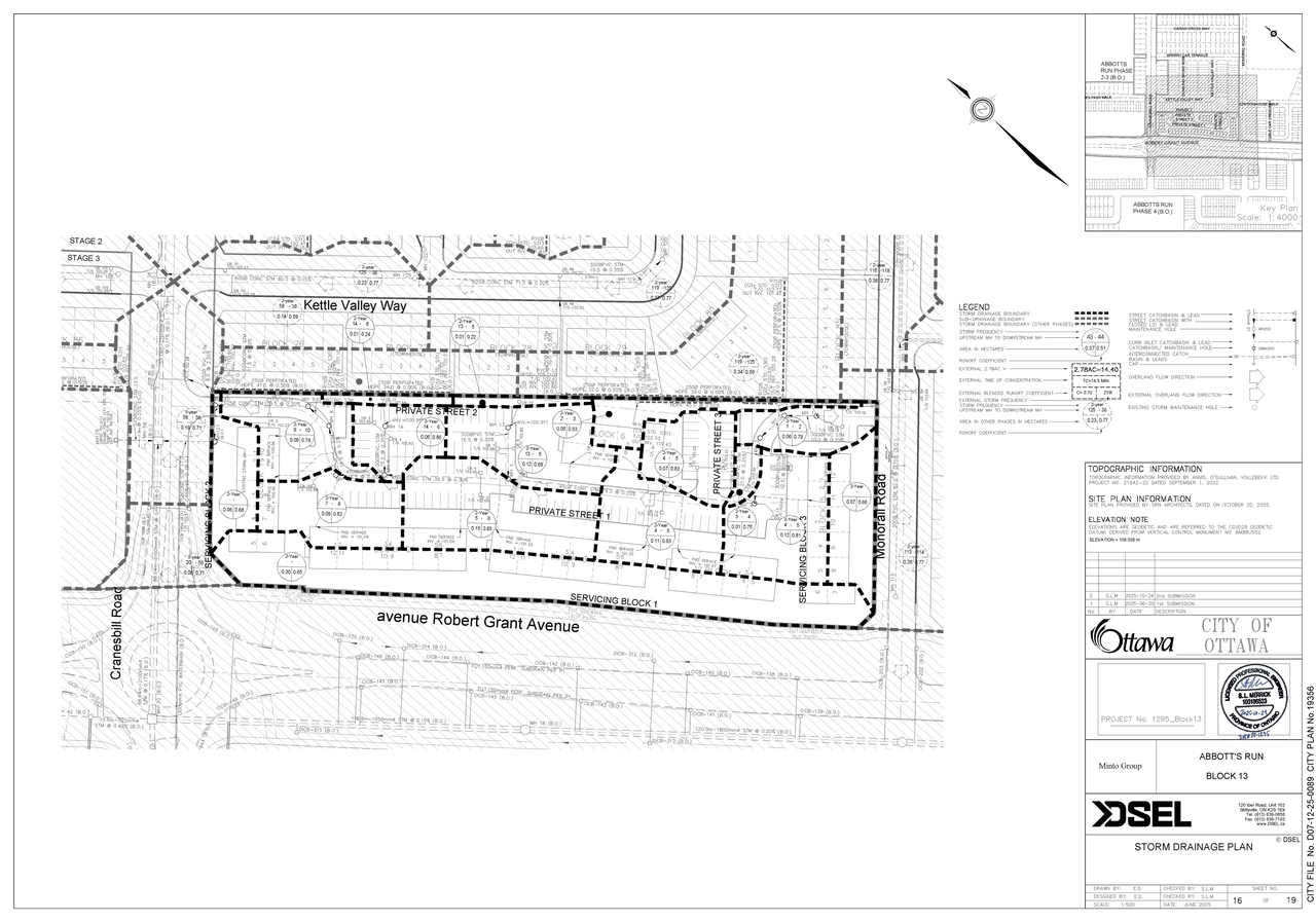Construction site plan for project from page 96 of the file '2025-10-29 - Block 13 - Design Brief - D07-12-25-0089'