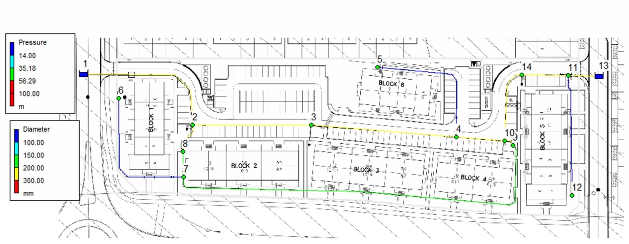 Construction site plan for project from page 31 of the file '2025-06-30 - Design Brief - D07-12-25-0089'