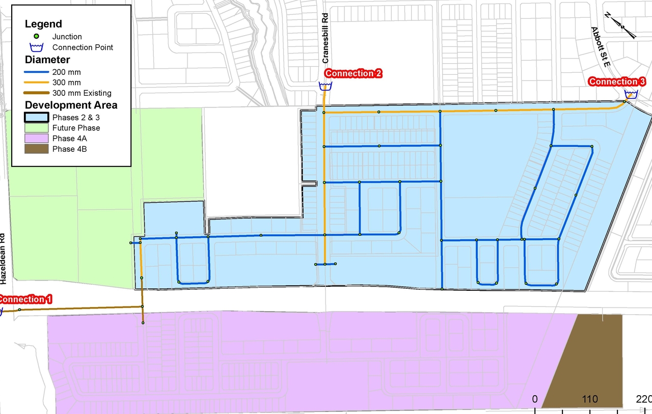 Construction site plan for project from page 41 of the file '2025-06-30 - Design Brief - D07-12-25-0089'