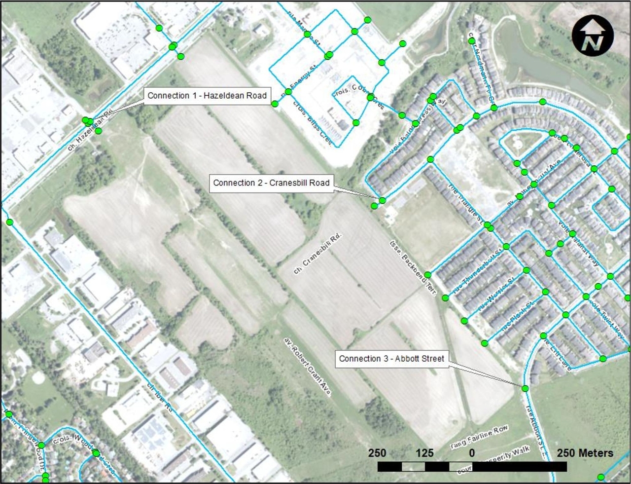 Construction site plan for project from page 57 of the file '2025-06-30 - Design Brief - D07-12-25-0089'