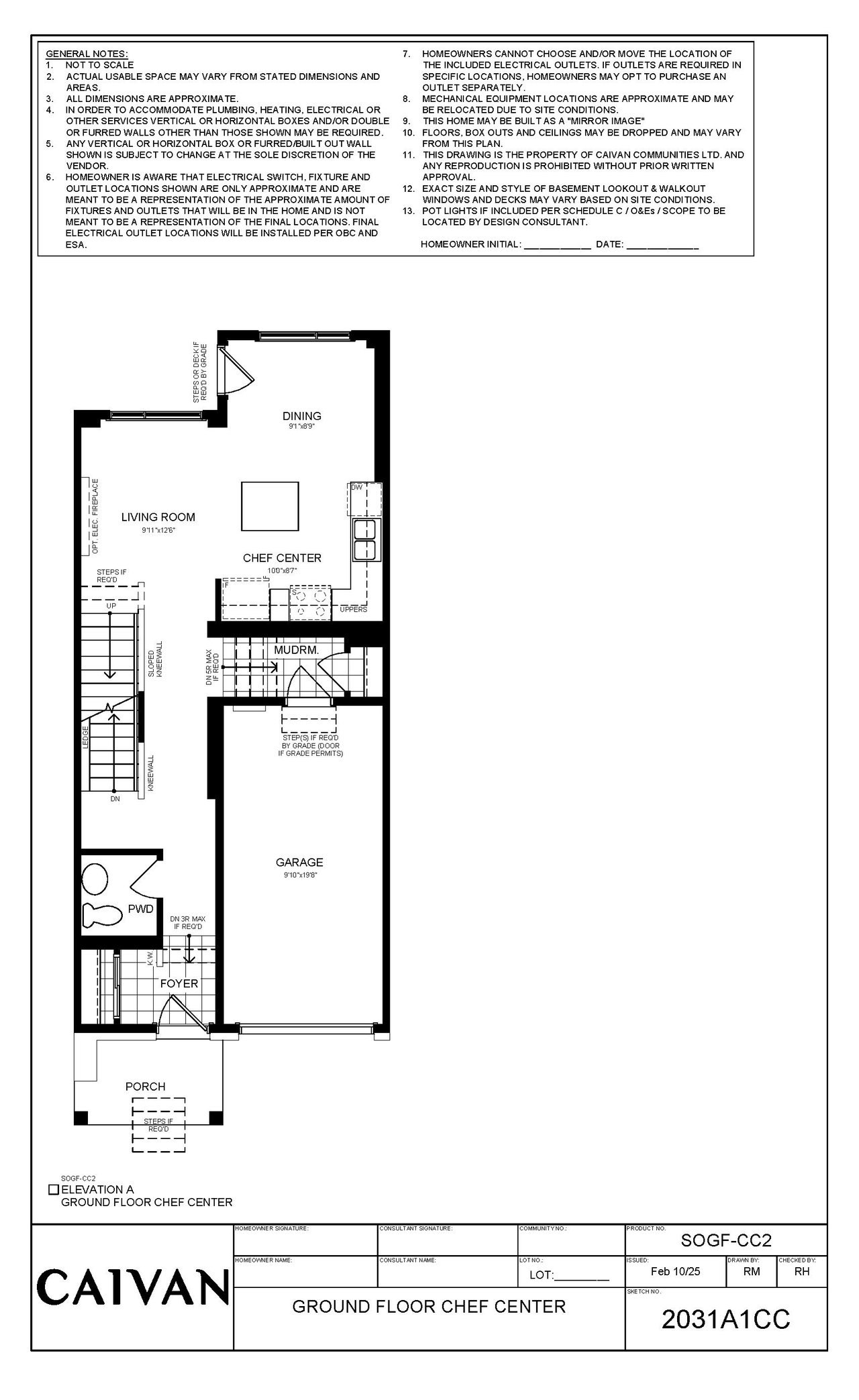 Floor plan for project from page 6 of the file '2025-07-03 - Floor Plans (interior unit) - D07-12-25-0091'