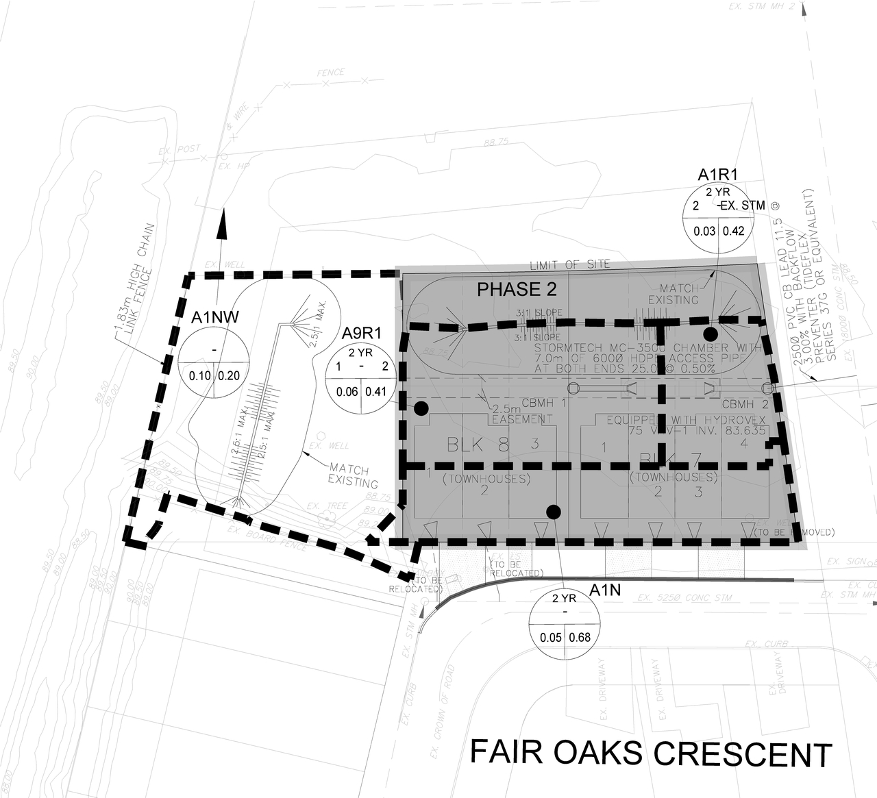 Construction site plan for project from page 159 of the file '2026-03-09 - APPROVED Design Brief - D07-12-25-0091'