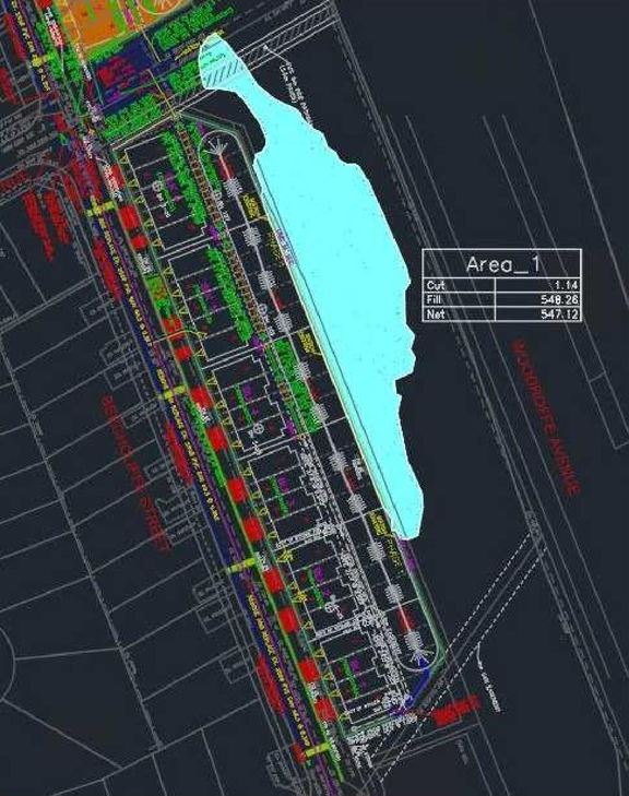 Construction site plan for project from page 163 of the file '2026-03-09 - APPROVED Design Brief - D07-12-25-0091'