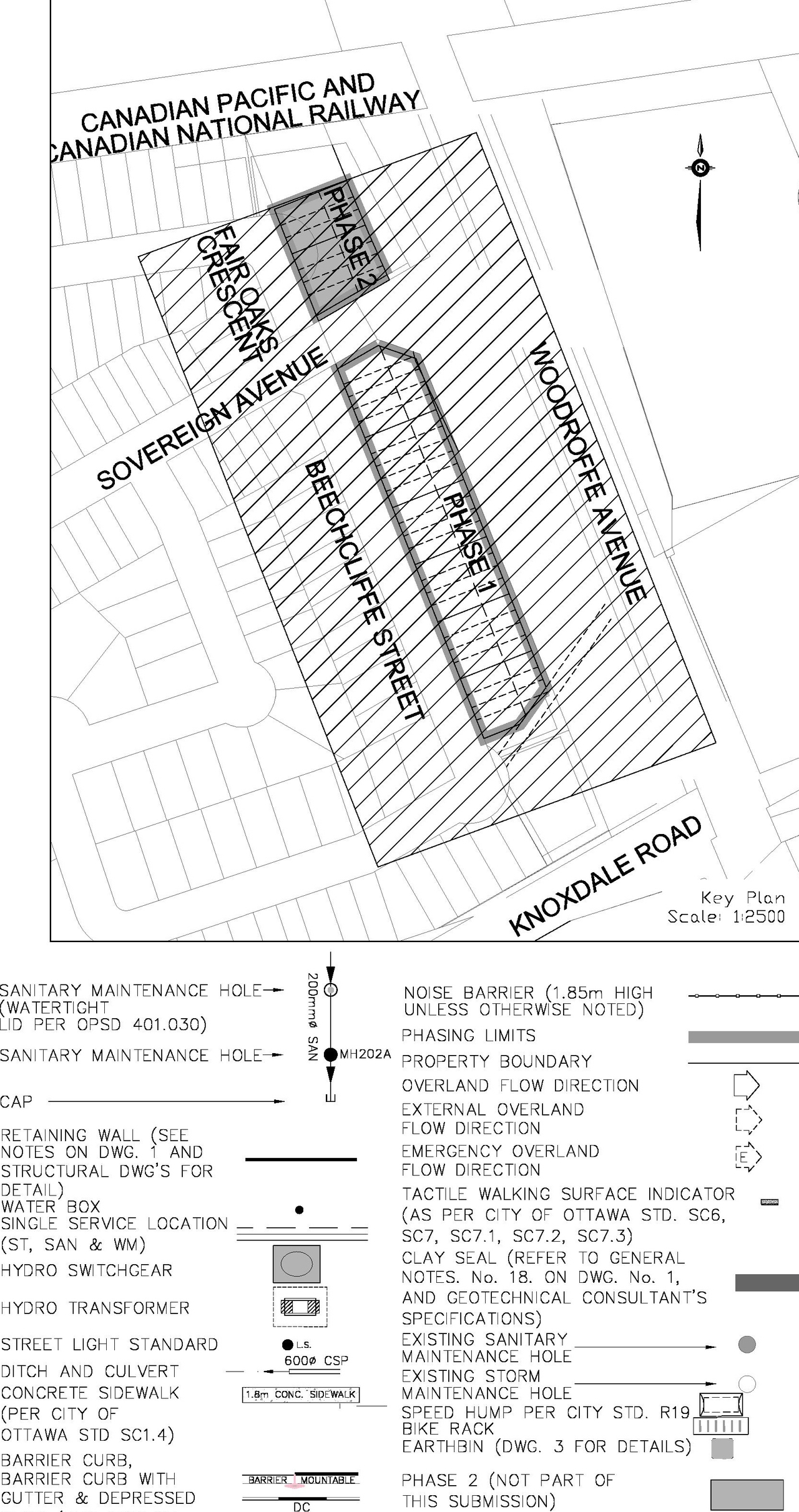 Construction site plan for project from page 181 of the file '2026-03-09 - APPROVED Design Brief - D07-12-25-0091'