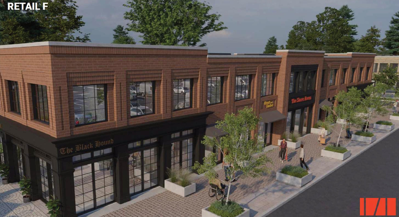 Rendering of building from page 28 of the file '2025-07-23 - Design Brief - D07-12-25-0102'