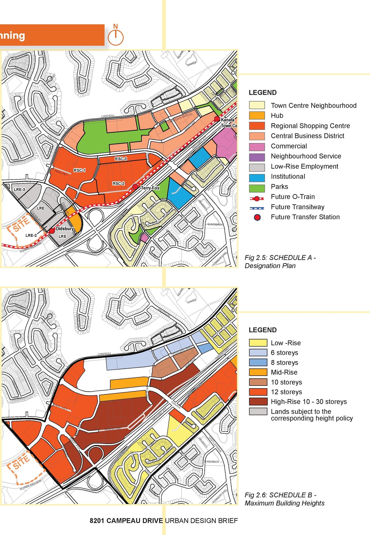 Construction site plan for project from page 16 of the file '2025-07-25 - Urban Design Brief - D07-12-25-0103'
