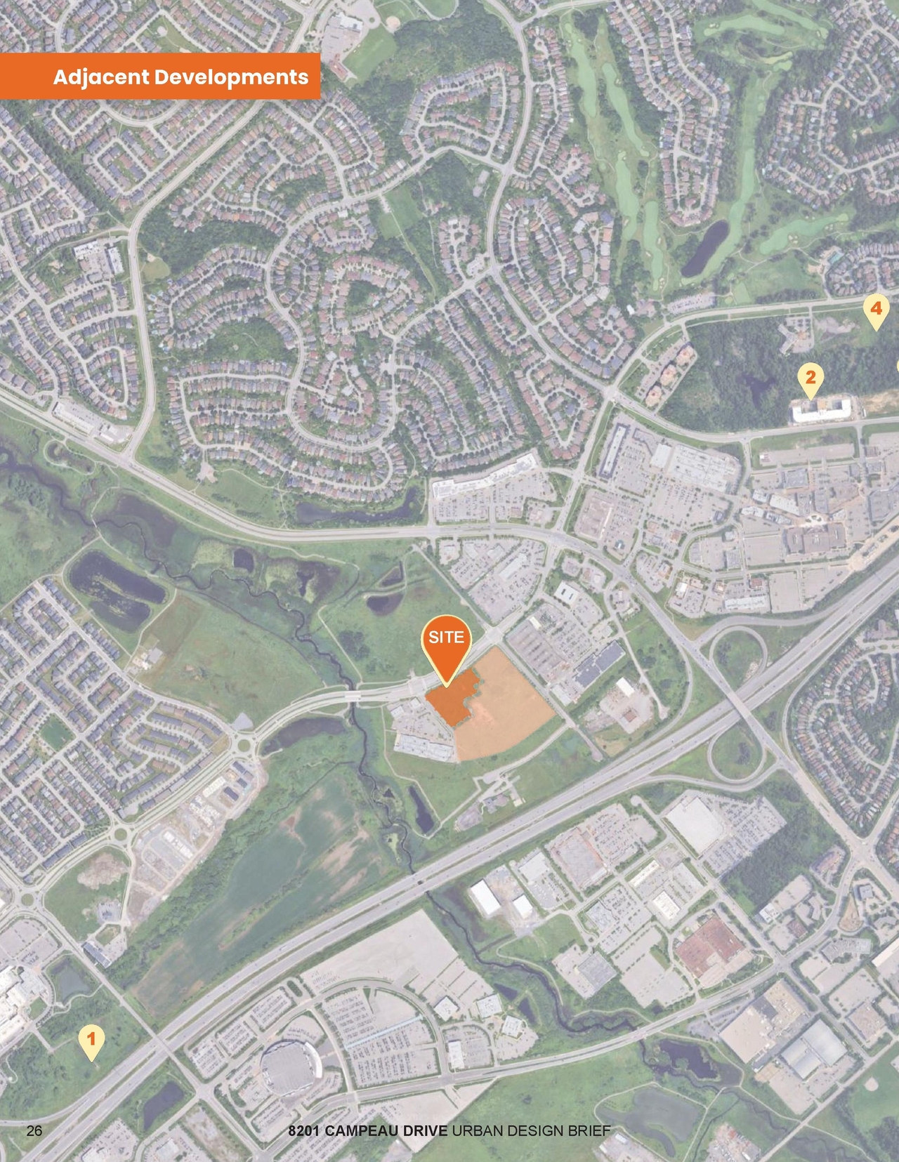 Construction site plan for project from page 26 of the file '2025-07-25 - Urban Design Brief - D07-12-25-0103'