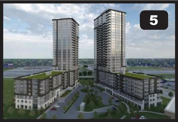 Rendering of building from page 27 of the file '2025-07-25 - Urban Design Brief - D07-12-25-0103'