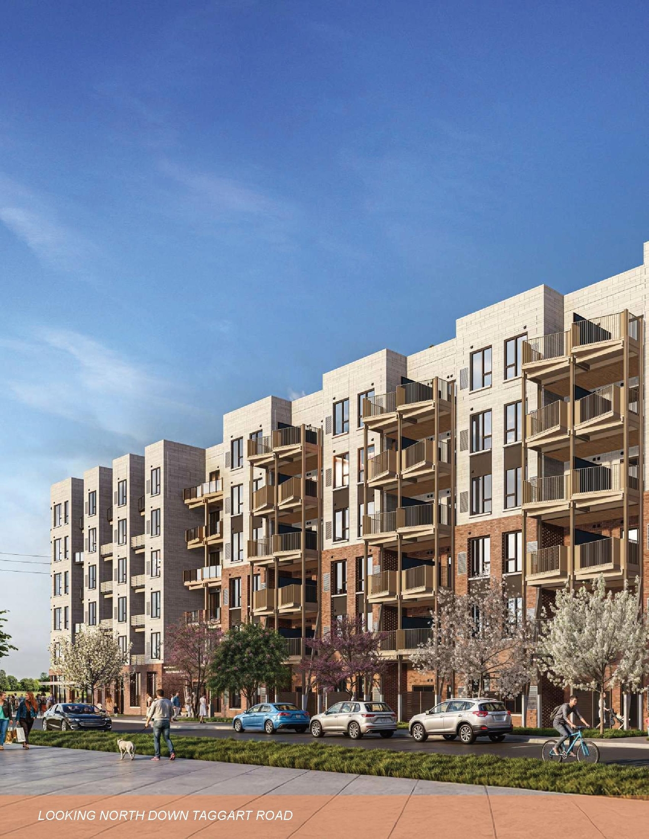 Rendering of building from page 80 of the file '2025-07-25 - Urban Design Brief - D07-12-25-0103'