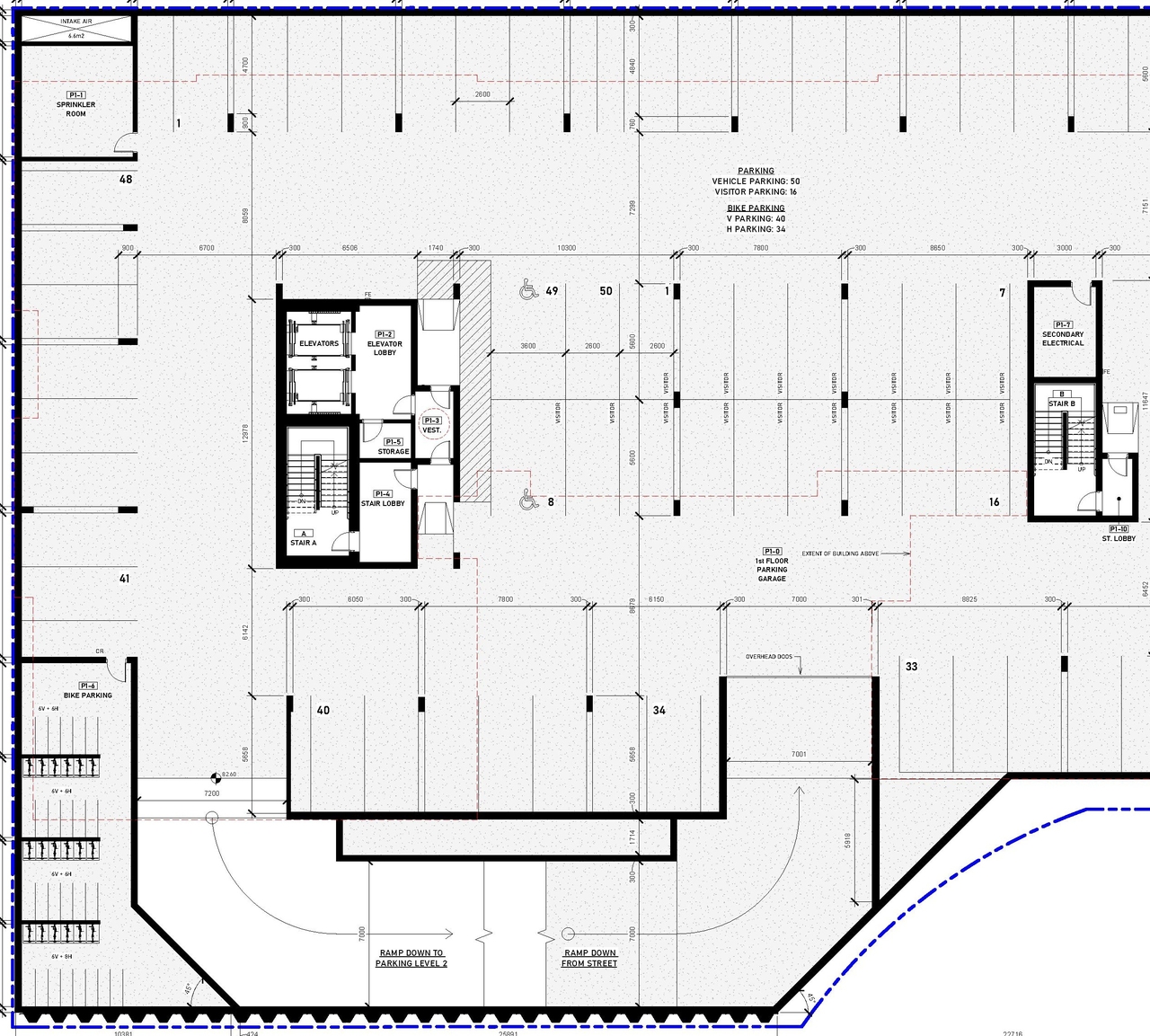 Floor plan for project from page 20 of the file '2025-11-07 - Urban Design Review Panel - -D07-12-25-0106'