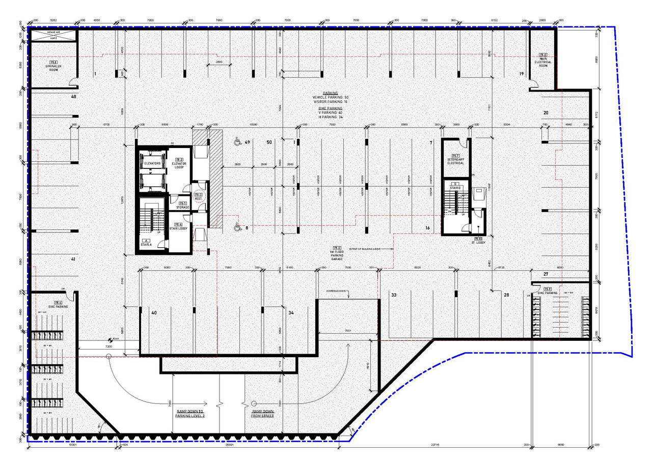 Floor plan for project from page 20 of the file '2025-11-07 - Urban Design Review Panel - -D07-12-25-0106'