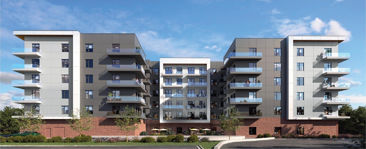 Rendering of building from page 1 of the file '2025-07-30 - Urban Design Review Panel - D07-12-25-0106'