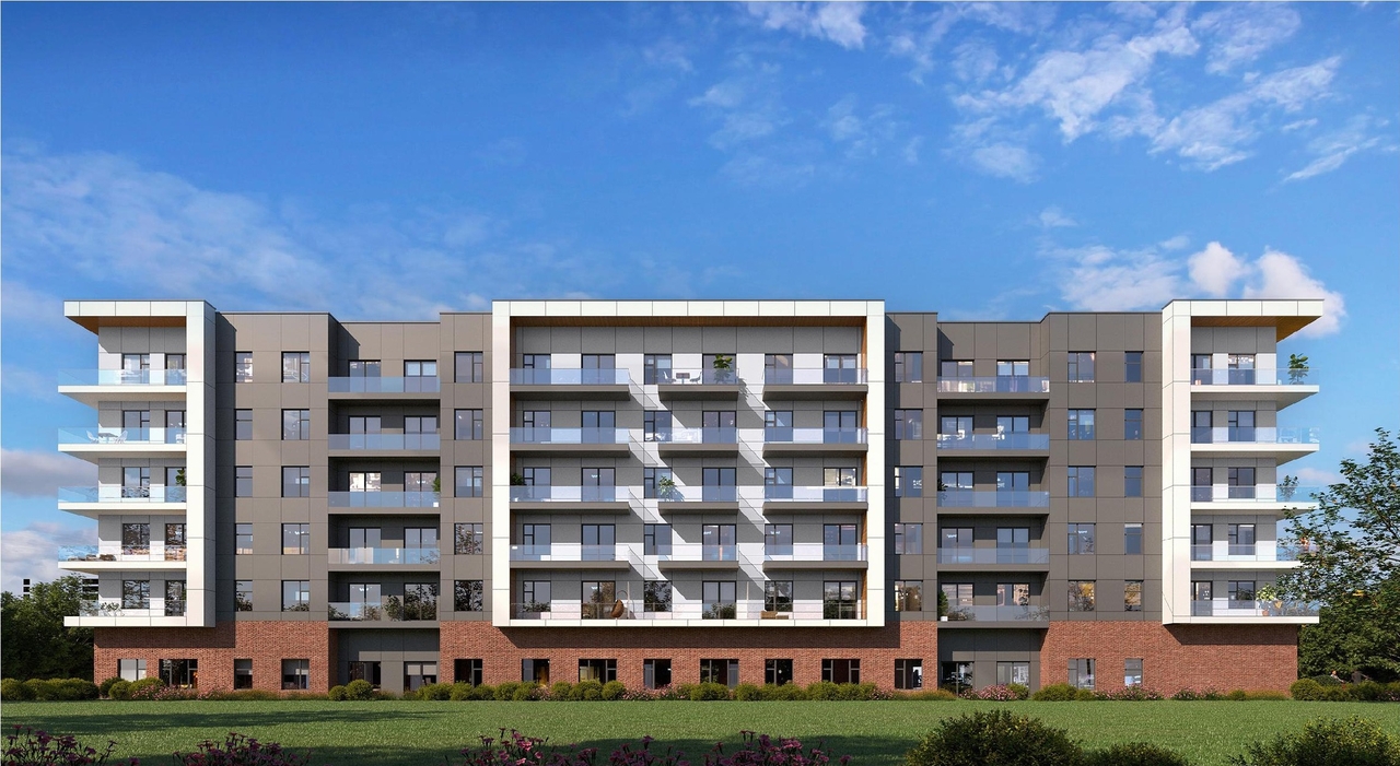 Rendering of building from page 16 of the file '2025-07-30 - Urban Design Review Panel - D07-12-25-0106'