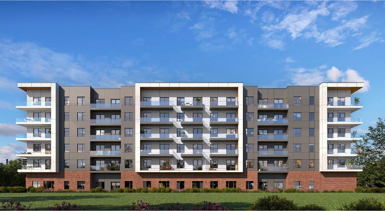 Rendering of building from page 16 of the file '2025-07-30 - Urban Design Review Panel - D07-12-25-0106'