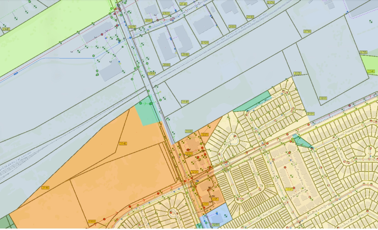 Construction site plan for project from page 32 of the file '2026-03-26 - Design Brief - D07-12-25-0107'