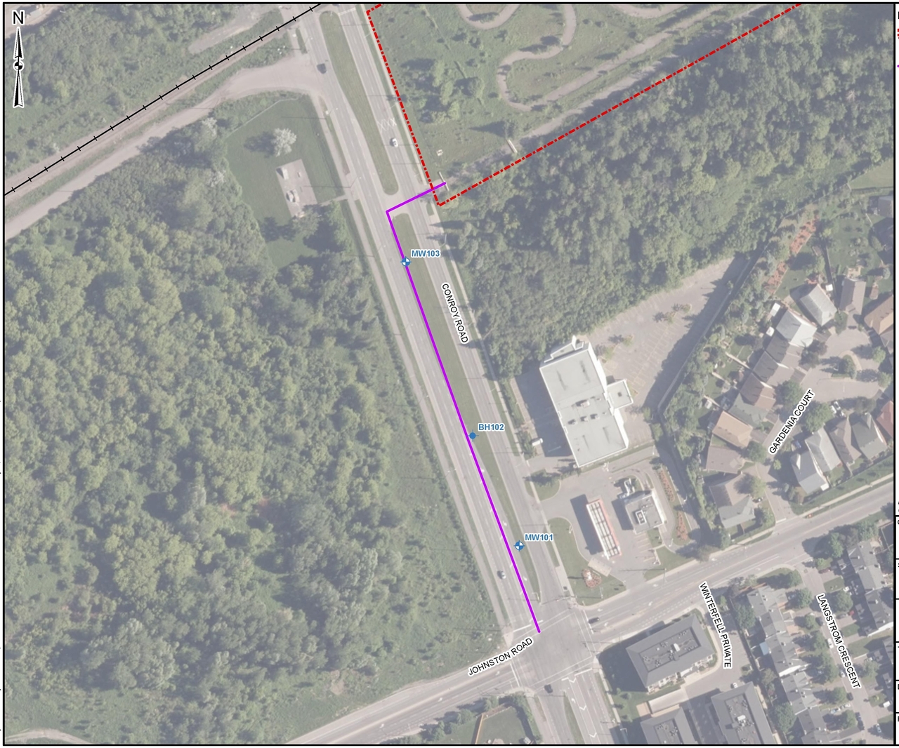 Construction site plan for project from page 78 of the file '2026-03-26 - Design Brief - D07-12-25-0107'