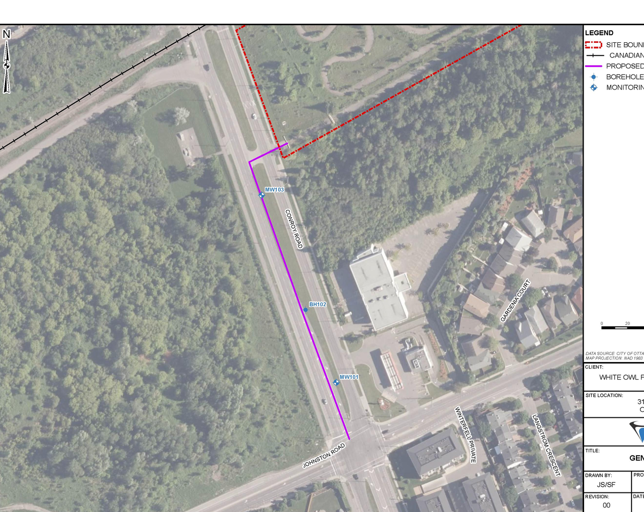 Construction site plan for project from page 79 of the file '2026-10-02 - Design Brief - D07-12-25-0107'