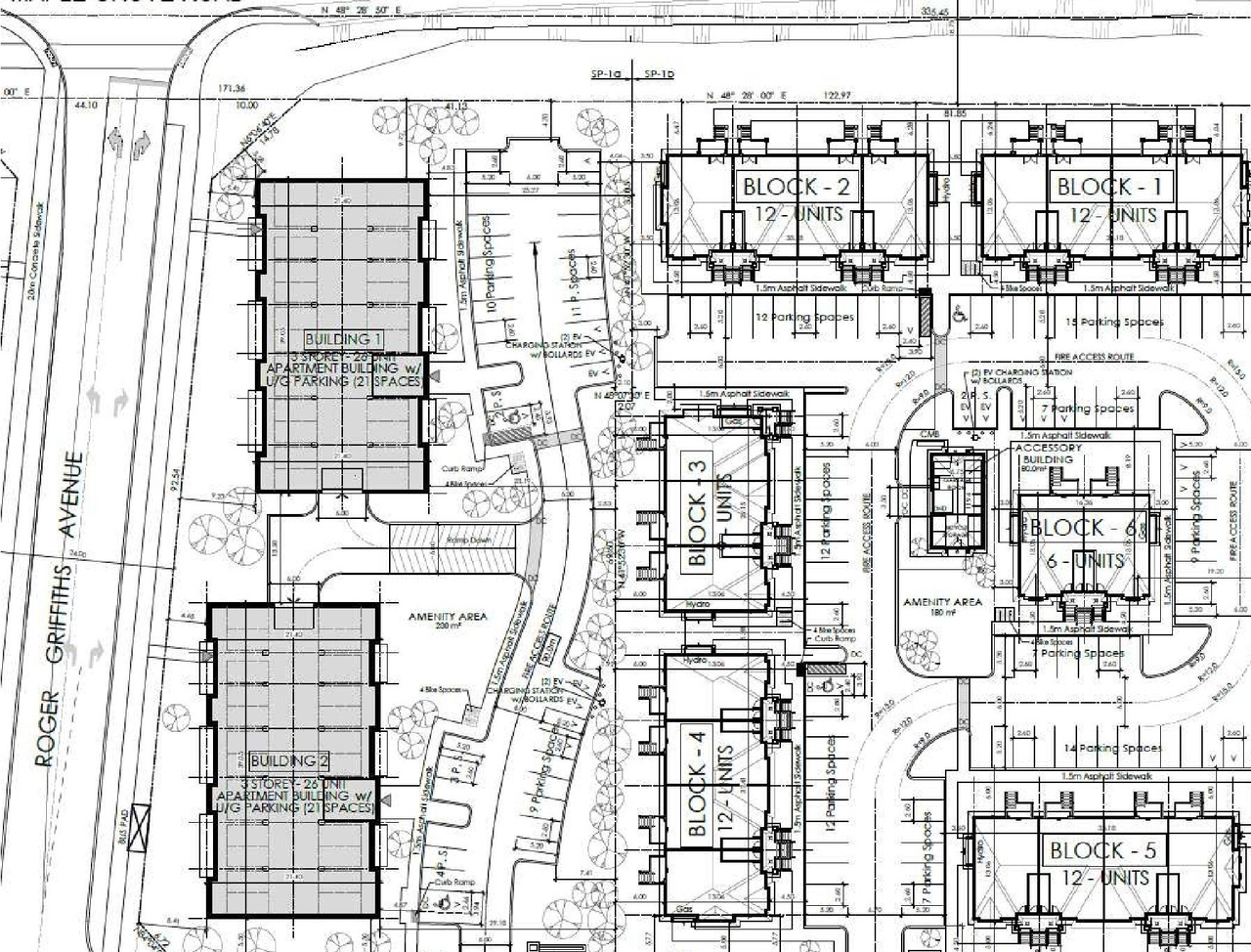 Construction site plan for project from page 4 of the file '2025-08-01 - Urban Design Brief - D07-12-25-0108'