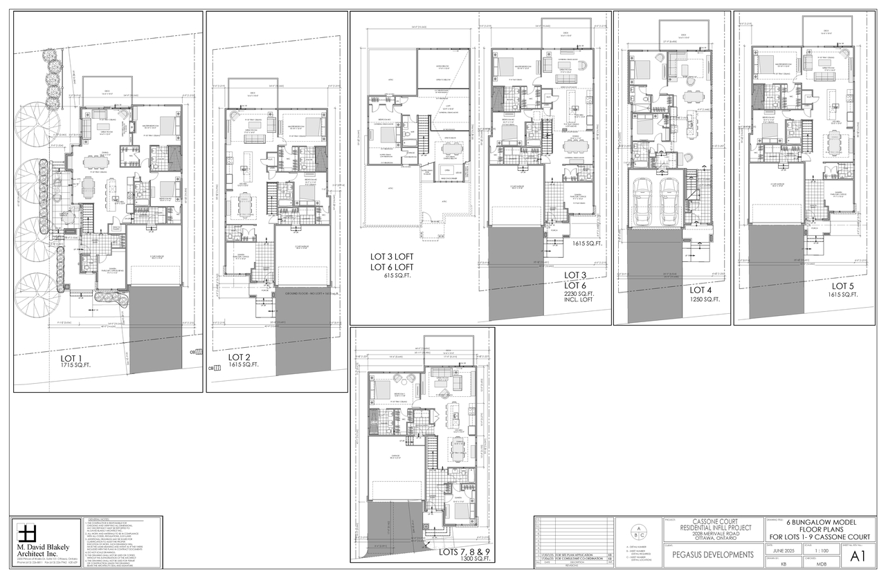 Floor plan for project from page 1 of the file '2025-08-07 - Floor Plans - D07-12-25-0113'