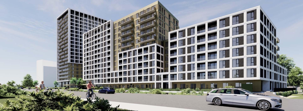 Rendering of building from page 2 of the file '2025-11-07 - RENDERS - D07-12-25-0121'