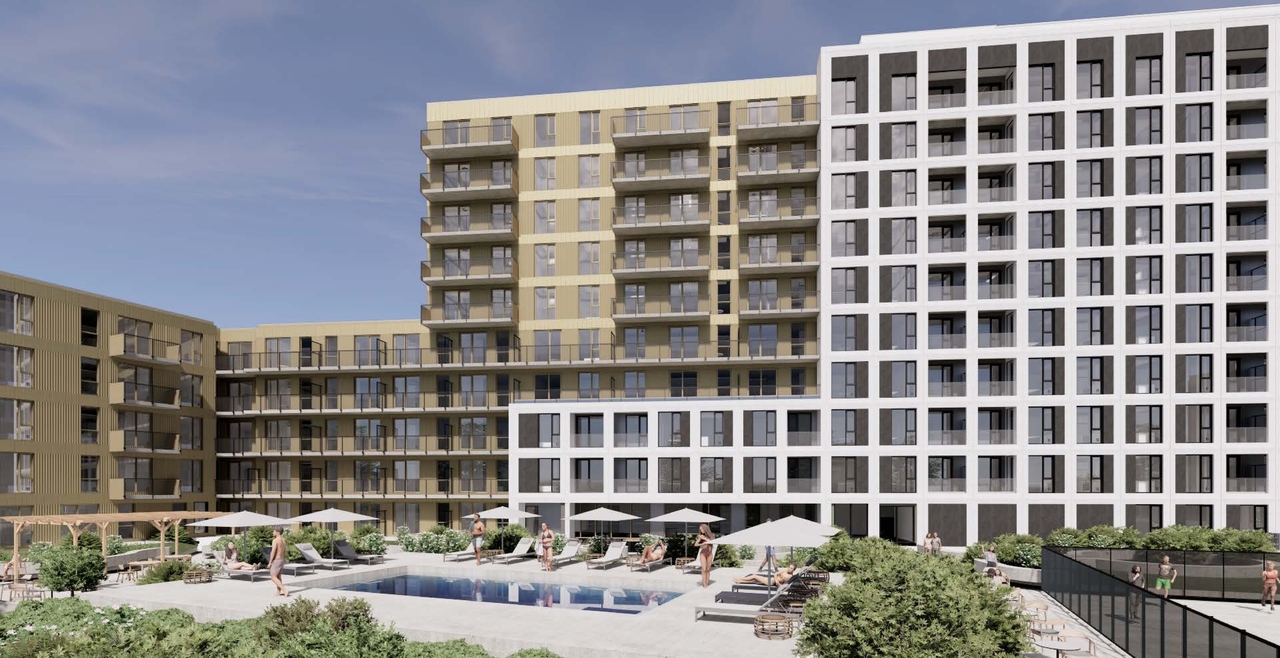 Rendering of building from page 9 of the file '2025-11-07 - RENDERS - D07-12-25-0121'