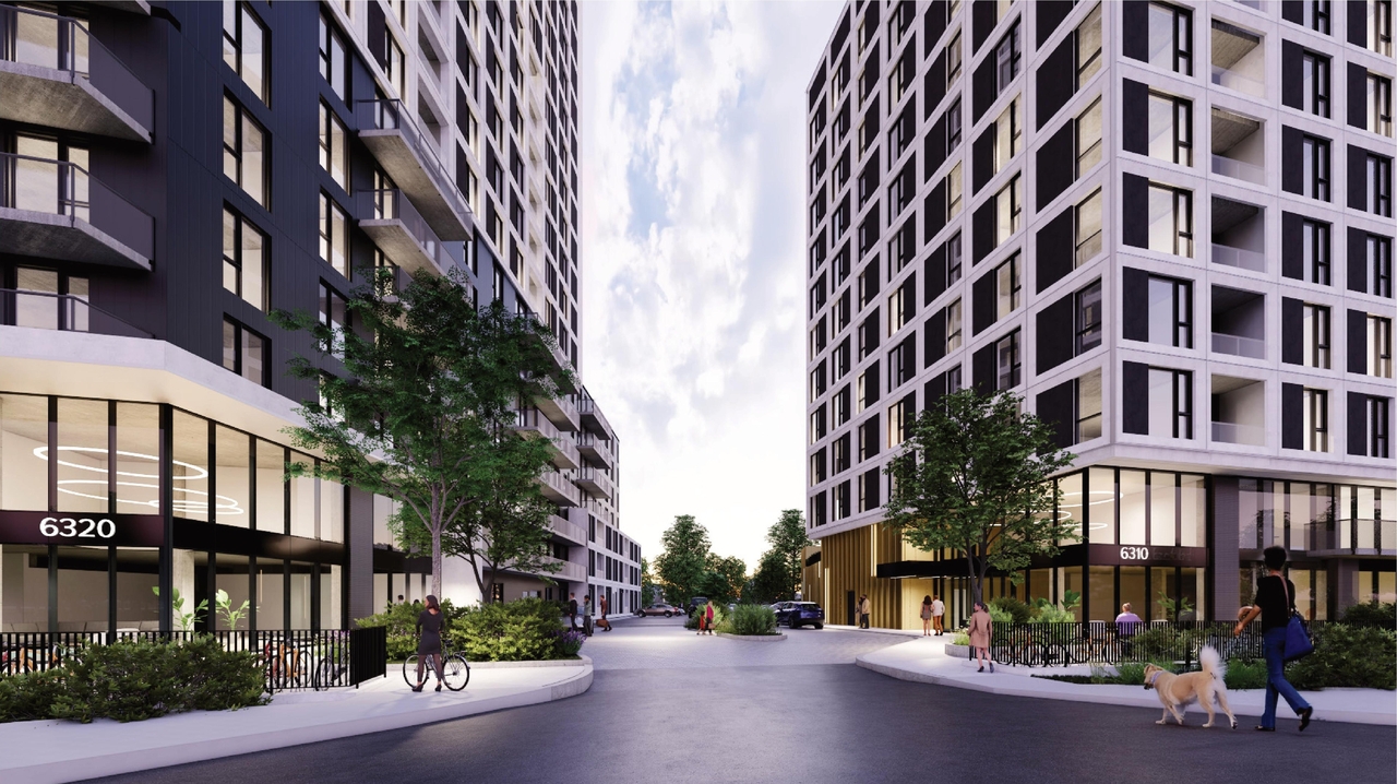 Rendering of building from page 44 of the file '2025-09-02 - Urban Design Review Panel Report - D07-12-25-0121'