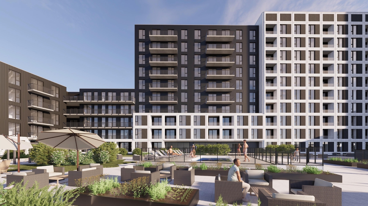 Rendering of building from page 49 of the file '2025-09-02 - Urban Design Review Panel Report - D07-12-25-0121'