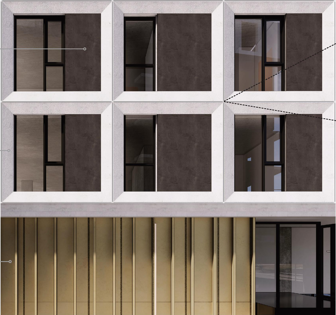 Rendering of building from page 53 of the file '2025-09-02 - Urban Design Review Panel Report - D07-12-25-0121'