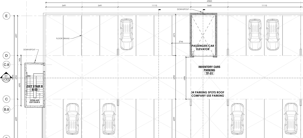 Construction site plan for project from page 3 of the file '2026-01-06 - Floor Plans and Elevations - D07-12-25-0122'