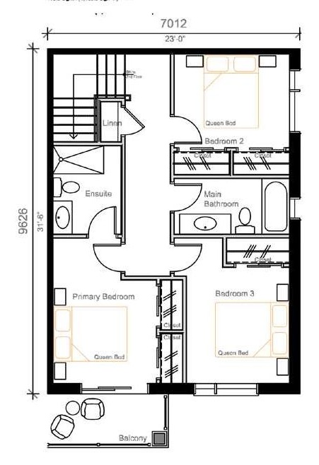 Floor plan for project from page 20 of the file '2025-09-11 - Urban Design Brief - D07-12-25-0125'