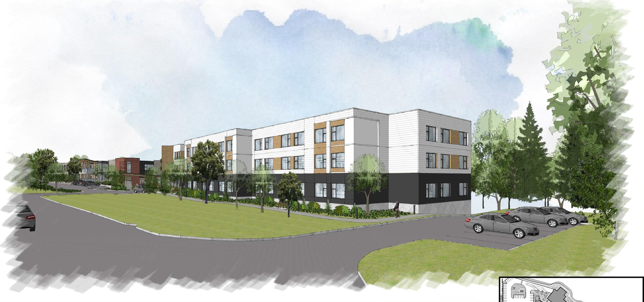 Rendering of building from page 2 of the file '2025-10-02 - 3D Renderings - D07-12-25-0133'