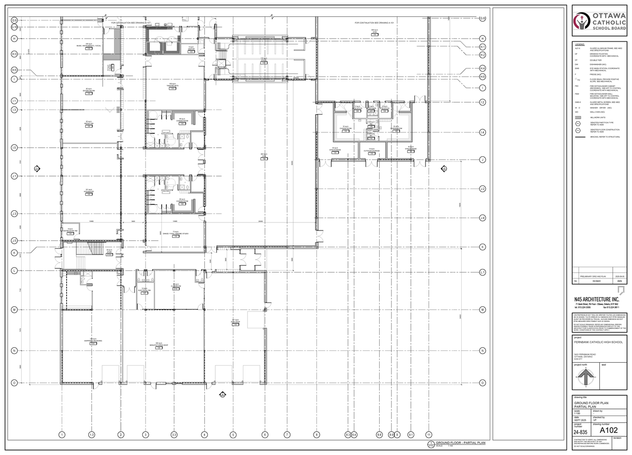 Floor plan for project from page 2 of the file '2025-10-29 - Floor Plans - D07-12-25-0141'