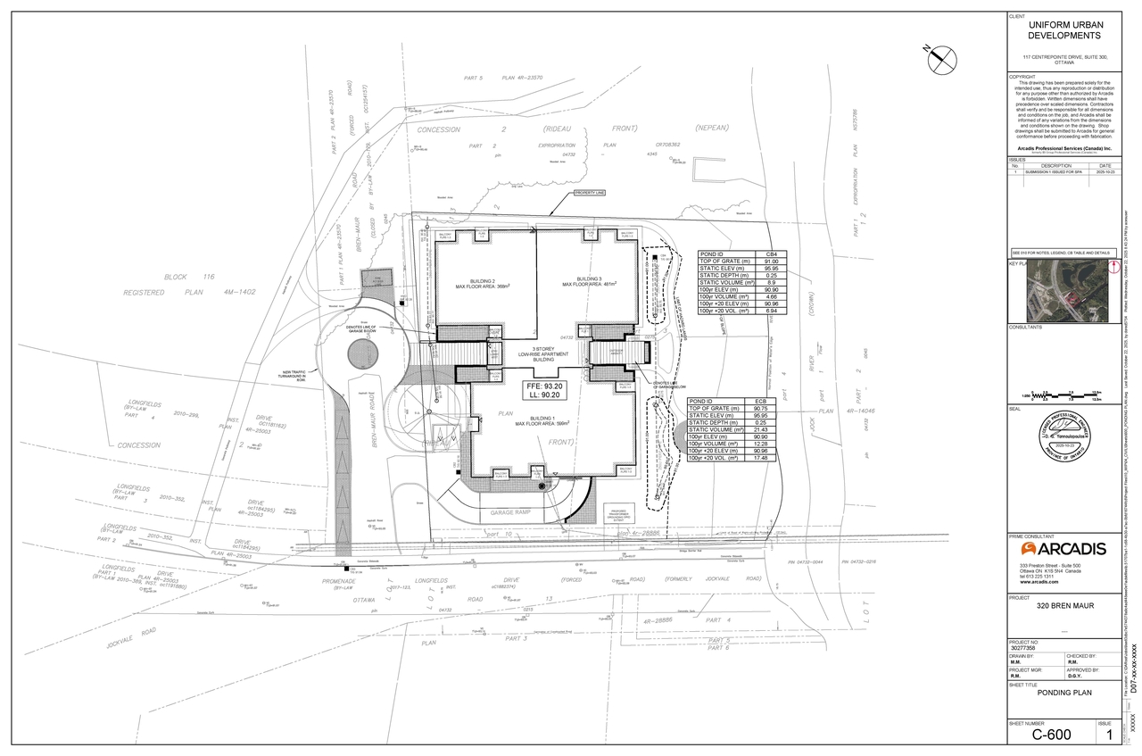 Construction site plan for project from page 62 of the file '2025-11-03 - Design Brief - D07-12-25-0142'