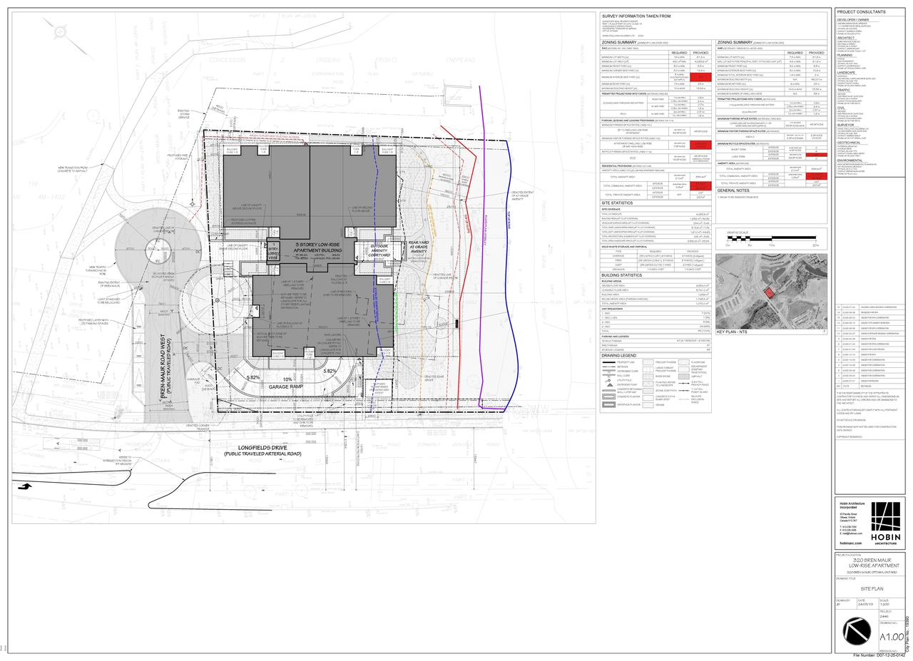 Construction site plan for project from page 28 of the file '2026-08-12 - Design Brief - D02-02-25-0080 & D07-12-25-0142'