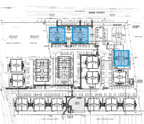 Floor plan for project from page 24 of the file '2025-11-03 - Urban Design Brief - D07-12-25-0143'