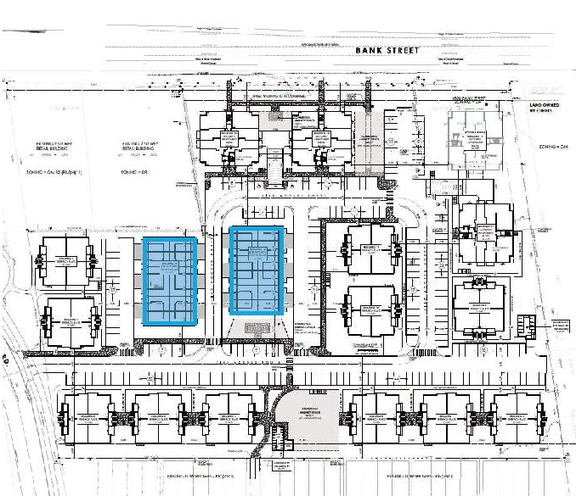 Construction site plan for project from page 27 of the file '2025-11-03 - Urban Design Brief - D07-12-25-0143'