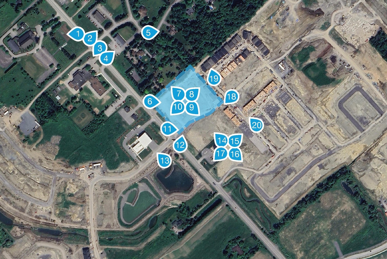 Construction site plan for project from page 8 of the file '2025-11-12 - Urban Design Brief - D07-12-25-0148'