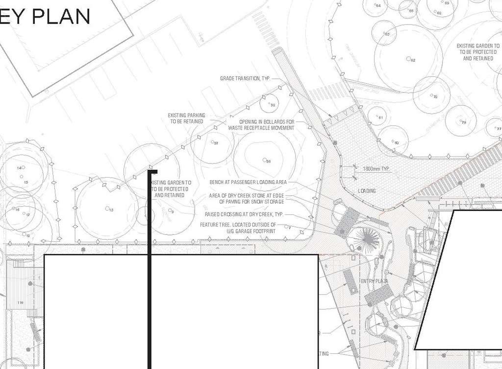 Construction site plan for project from page 23 of the file '2025-11-26 - Design Brief - D07-12-25-0149'