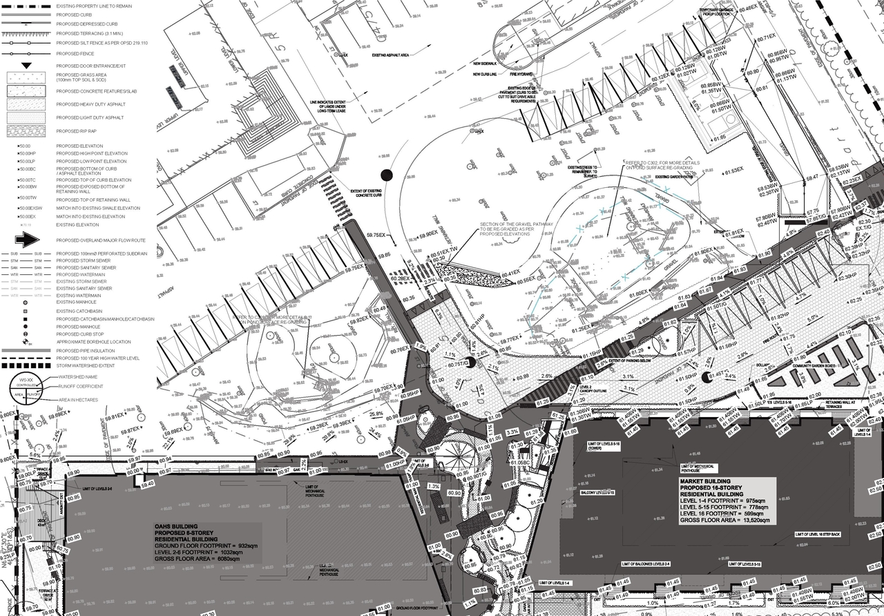 Construction site plan for project from page 24 of the file '2025-11-26 - Design Brief - D07-12-25-0149'