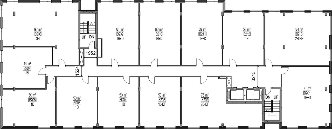 Floor plan for project from page 29 of the file '2025-11-26 - Design Brief - D07-12-25-0149'