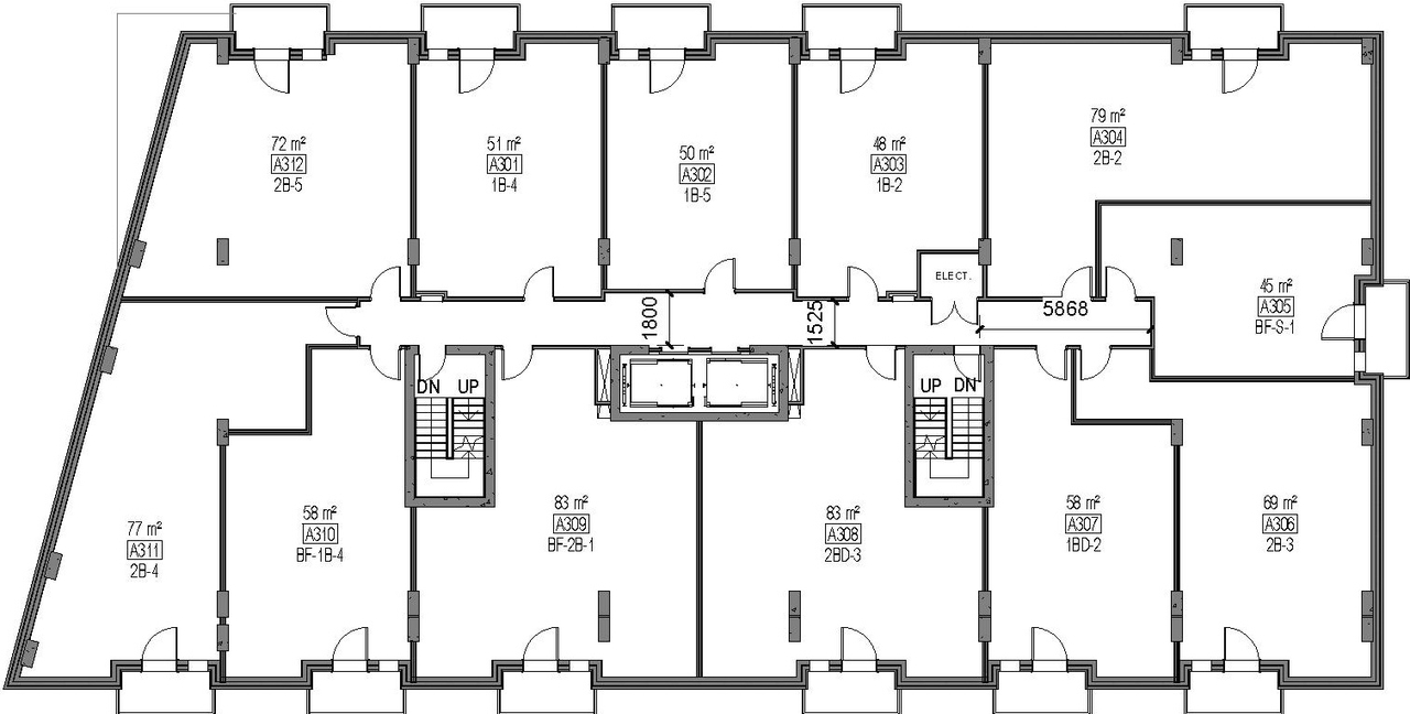 Floor plan for project from page 30 of the file '2025-11-26 - Design Brief - D07-12-25-0149'