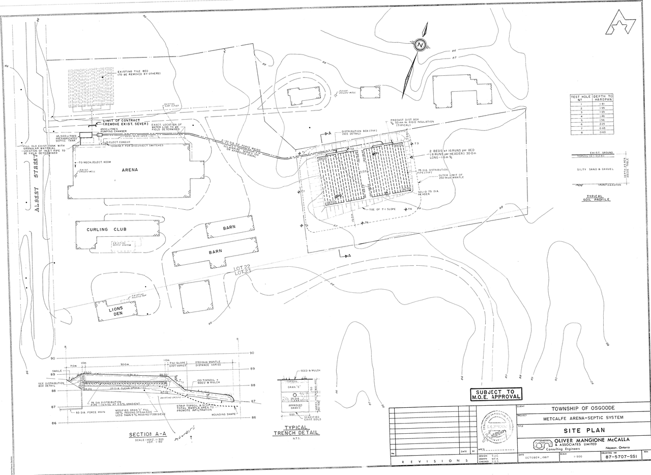 Construction site plan for project from page 51 of the file '2025-11-25 - Proposed Sewage Works Design Brief & Impact Assessment - D07-12-25-0154'
